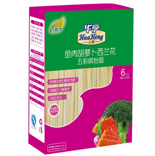 華亨魚(yú)肉胡蘿卜西蘭花五彩繽紛面