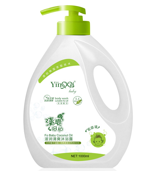 小嬰滋潤清爽沐浴露1L