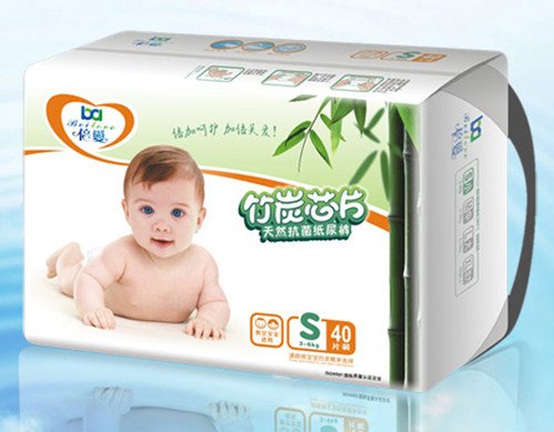 倍愛綿柔極薄竹炭芯片紙尿褲XL碼(大包裝)