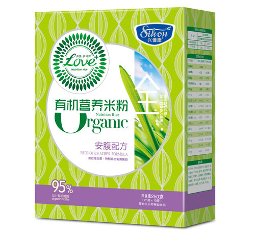 興佳康愛(ài)+安腹配方有機(jī)營(yíng)養(yǎng)米粉