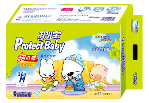 護兒寶超級薄嬰兒紙尿片M碼36片
