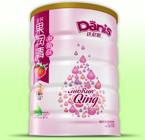 達(dá)尼斯金裝果潤(rùn)清草莓味