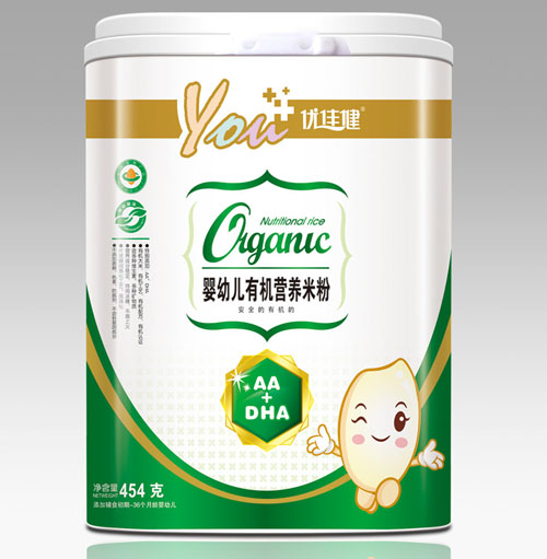 優(yōu)佳健AA+DHAyingye有機營養(yǎng)米粉