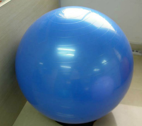 哈哈球藍色鍵身球充氣玩具