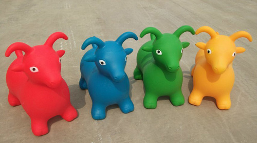 哈哈球普通羊充氣玩具