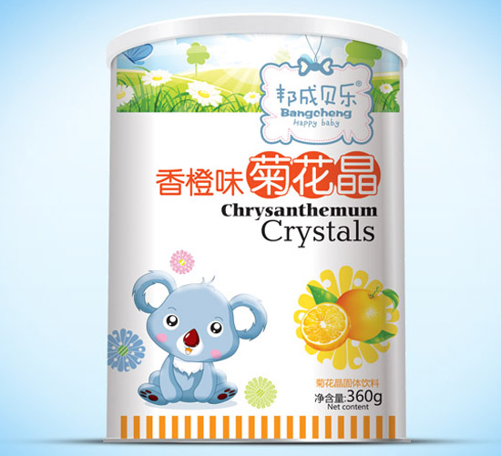 邦成貝樂(lè)菊花晶紙聽(tīng)香橙味