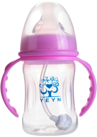 優(yōu)兒優(yōu)女240ml寬口有柄自動(dòng)PP奶瓶