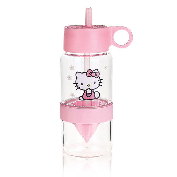 貝樂嘉粉色時尚卡通學(xué)飲杯