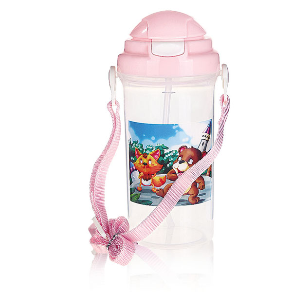 貝樂嘉易攜帶卡通水壺