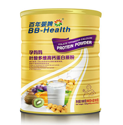 百年嬰牌孕媽媽葉酸多維高鈣蛋白質粉