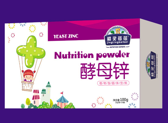 精靈蓓蓓酵母鋅植物型固體飲料