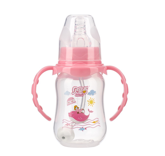 貝嬰奇120ml標(biāo)口弧形pp奶瓶