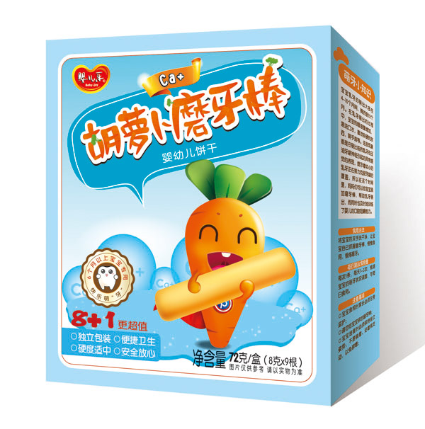 嬰兒樂Ca+胡蘿卜磨牙棒
