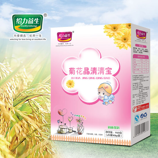 給力益生菊花晶清清寶(盒裝)