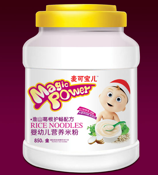 麥可寶兒淮山葛根護暢嬰幼兒營養(yǎng)米粉