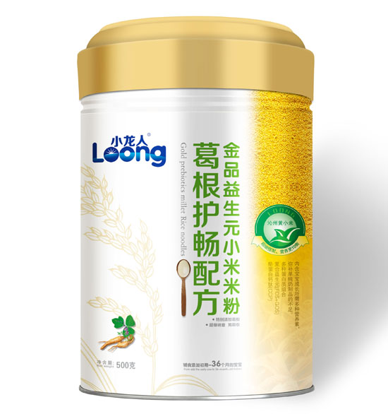 小龍人葛根護暢配方金品益生元小米米粉