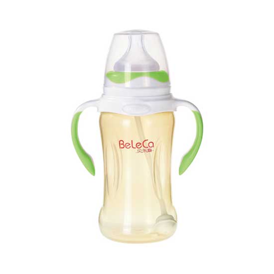 貝樂嘉PPSU奶瓶240ML(綠色)