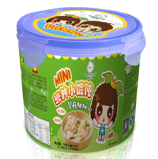 麥聰蝦仁蔬菜+魚肉豆腐營(yíng)養(yǎng)小餛飩