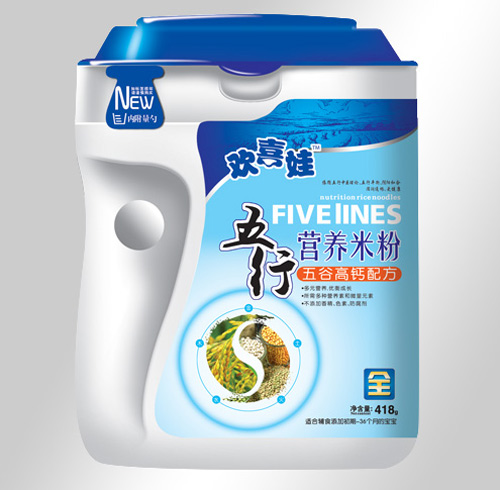 歡喜娃五谷高鈣配方五行營養(yǎng)米粉