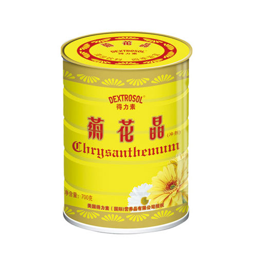 得力素清香菊花晶(罐)