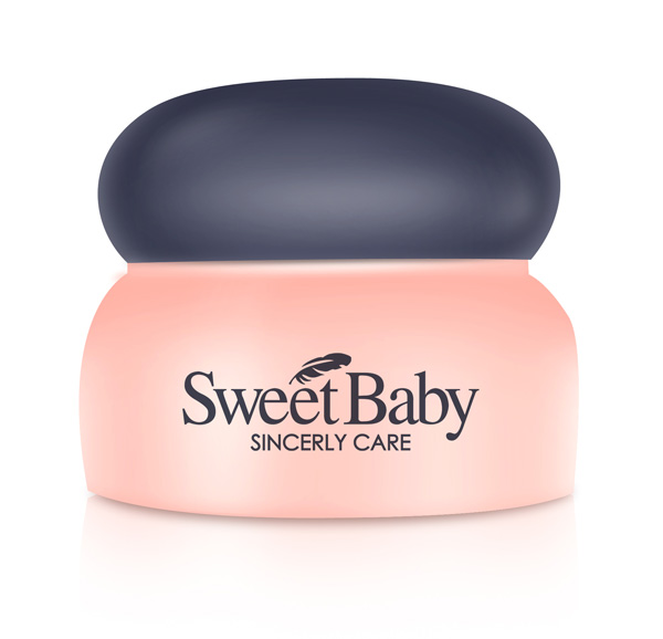 新適櫻寶鼠尾草嬰兒補水潤膚霜-瓶