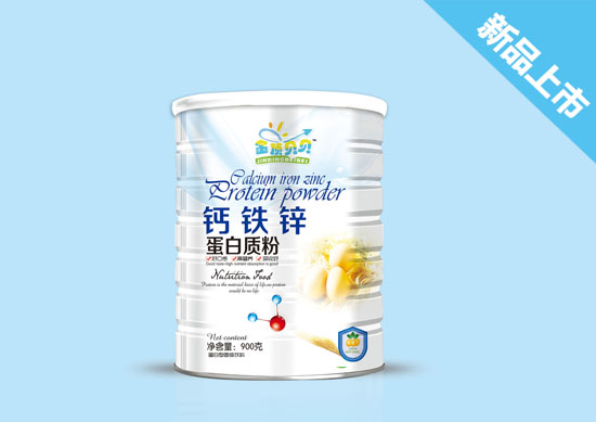金頂貝貝鈣鐵鋅蛋白質粉的效