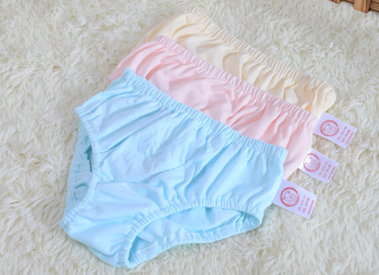 安米小熊純色嬰童內褲A8943