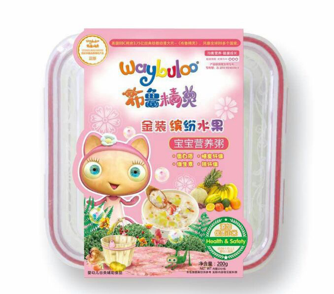 布魯精靈金裝繽紛水果寶寶營(yíng)養(yǎng)粥