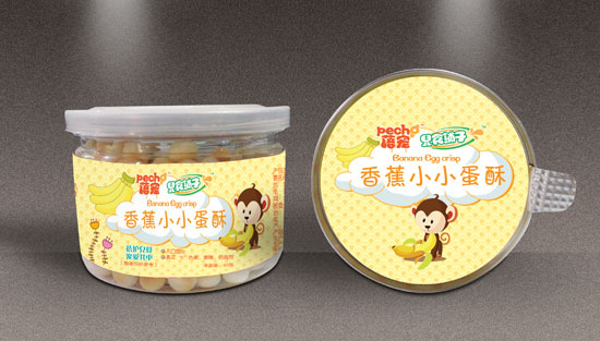 蓓寵蓓寵香蕉小小蛋酥