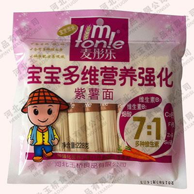 麥彤樂寶寶多維營(yíng)養(yǎng)強(qiáng)化紫薯掛面