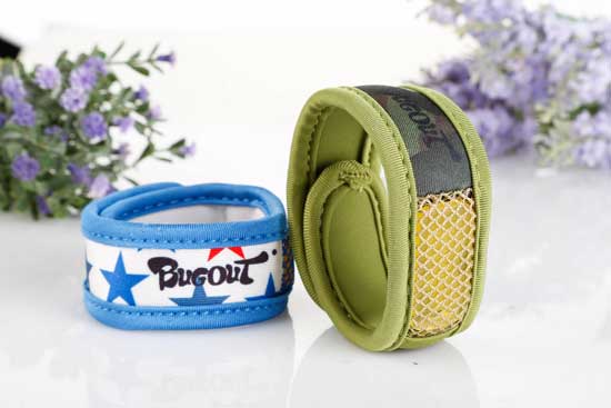 風(fēng)語魔術(shù)腕帶藍(lán)色綠色防蚊圈