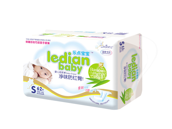 樂點寶寶凈味防紅臀尿褲S62片
