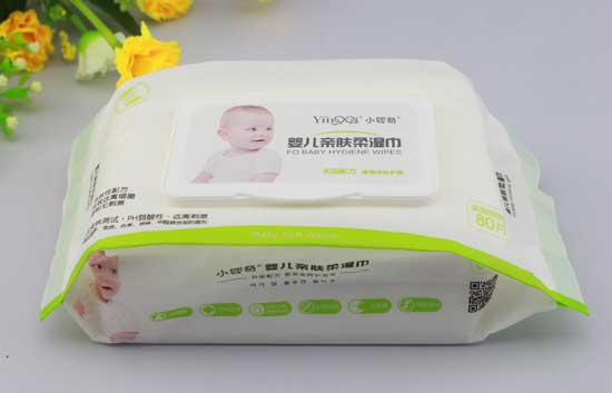 小嬰奇嬰兒柔濕巾(綠包裝帶蓋)