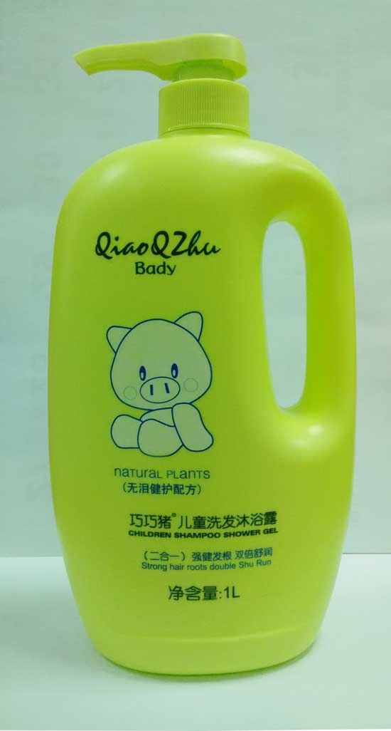 巧巧豬1L兒童洗發(fā)沐浴露