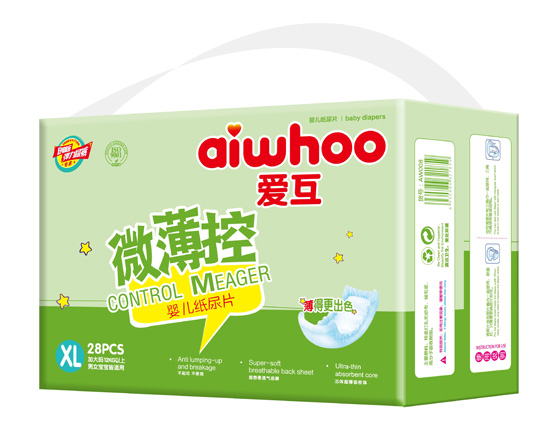 愛(ài)互微薄控紙尿片XL28片