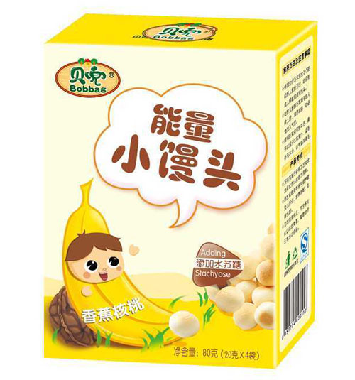 貝兜香蕉核桃能量小饅頭