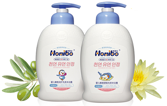 韓嬰寶嬰兒睡蓮舒眠洗發(fā)沐浴露