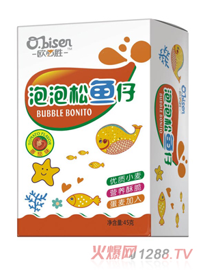歐必勝泡泡松魚(yú)仔(番茄味)