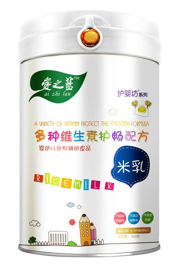 愛之藍(lán)多種維生素護(hù)暢配方米乳