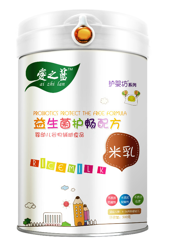 愛(ài)之藍(lán)益生菌護(hù)暢配方米乳
