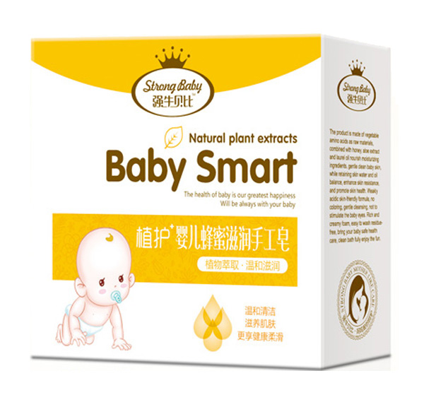 強(qiáng)生貝比嬰兒蜂蜜滋潤手工皂