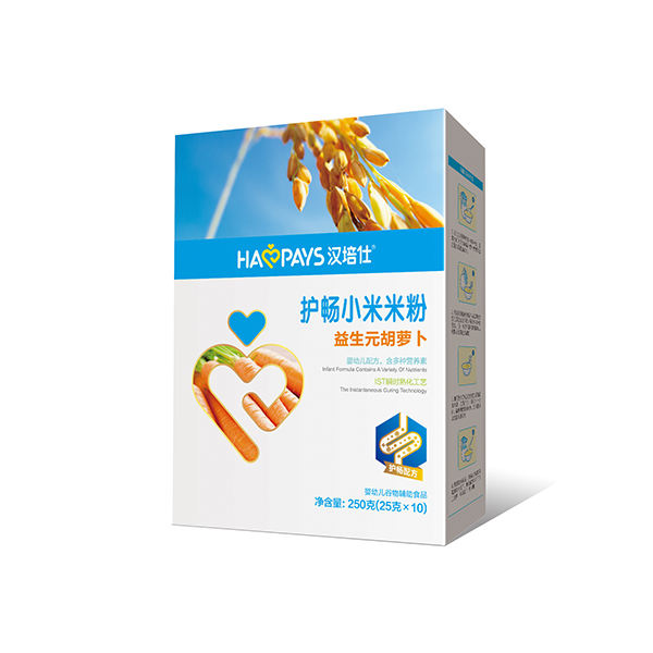 漢培仕益生元胡蘿卜護(hù)暢小米米粉 盒裝
