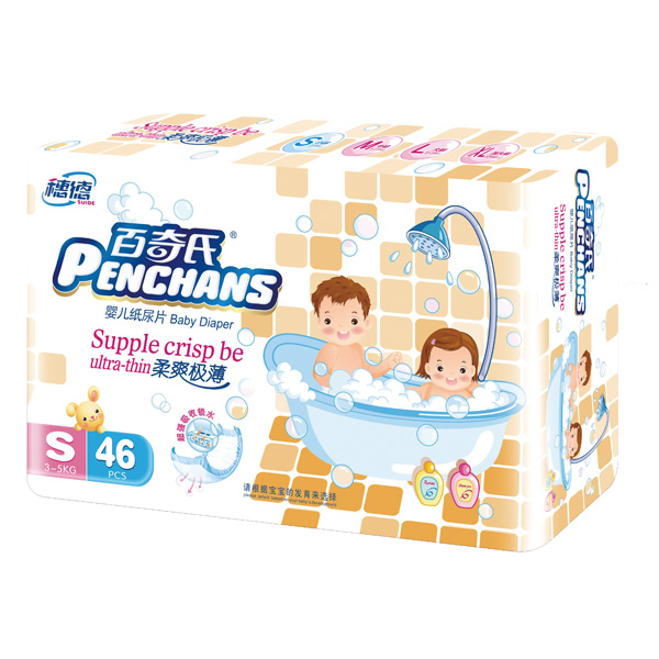 百奇氏柔爽超薄尿片S46