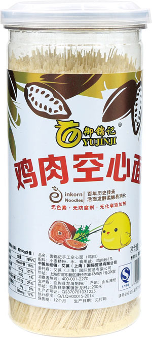 御錦記雞肉空心面