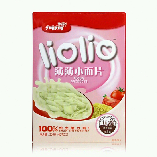 力哦力哦給力小面片西紅柿+小米味