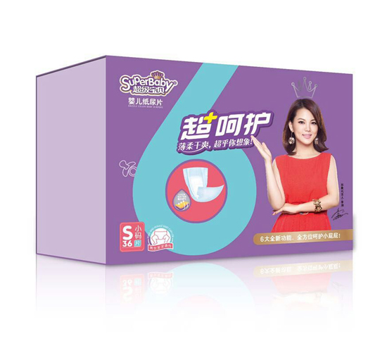 超級(jí)寶貝超呵護(hù)嬰兒紙尿片S碼36片