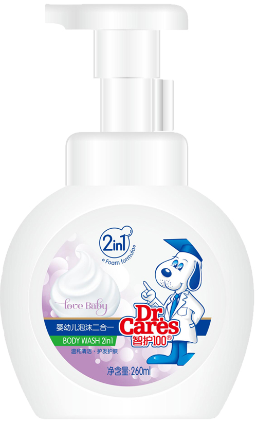 260ml智護泡沫二合一