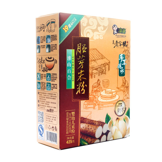 我愛(ài)磨磨淮山百合胚芽米粉