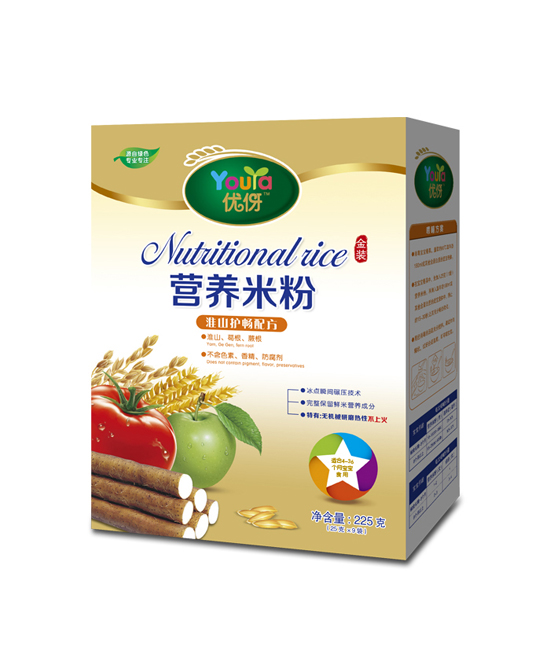 優(yōu)伢淮山護暢營養(yǎng)米粉盒裝