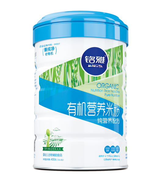 銘雅純營(yíng)養(yǎng)有機(jī)營(yíng)養(yǎng)米粉(聽裝)